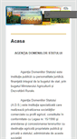 Mobile Screenshot of domeniilestatului.ro